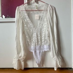 Free people intimately long sleeve shirt